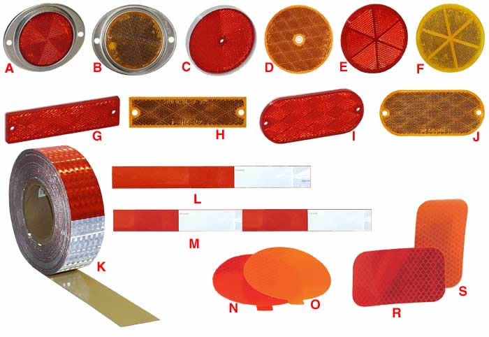 TYPES OF REFLECTORS